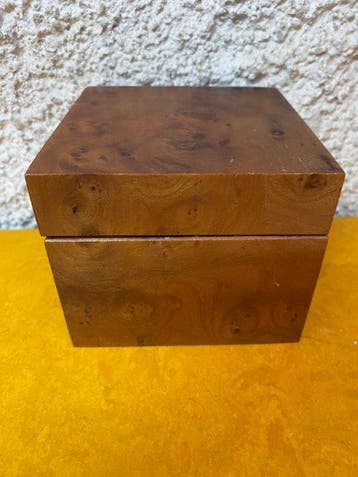 Klok - Scholar - Hout, Messing - 1980-1990