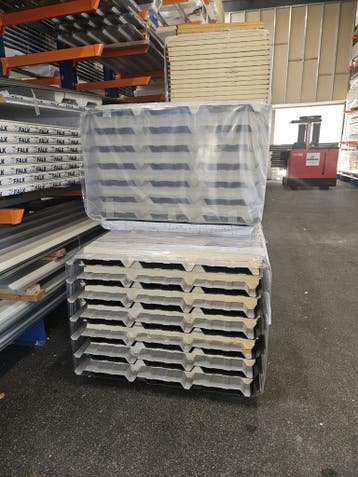 Sandwichpanelen, dakplaten, wand- en gevelplaten, damwand, Verzenden, Nieuw