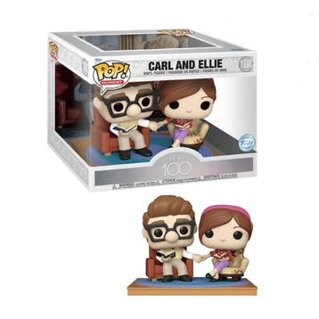 Funko Pop! Up (2009) - Carl & Ellie Disney 100th Pop! Moment, Verzamelen, Verzenden, Nieuw