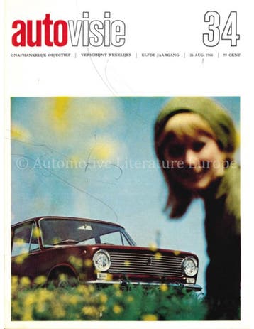 1966 AUTOVISIE MAGAZINE 34 NEDERLANDS, Nieuw, Author