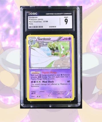 Pokémon - 1 Graded card - Gardevoir Holo - 57/99 Next, Nieuw