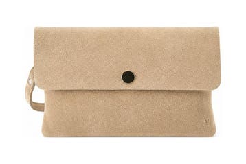 Manfield Crossbodytas Beige, Verzenden, Zo goed als nieuw, Beige