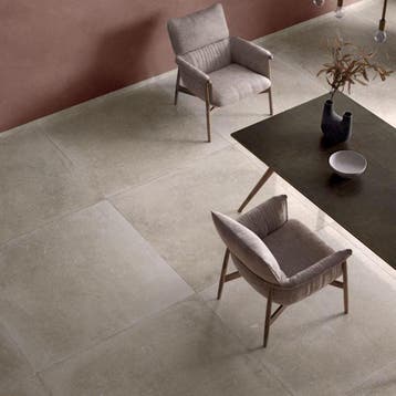 Flaviker Nordik Stone Vloertegel - 90x90 cm - Mat Beige, Ophalen of Verzenden, Nieuw