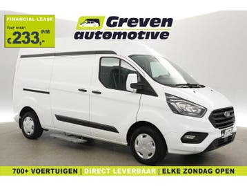 Ford Transit Custom 2.0 EcoBlue L2H2 | Airco | Cruise | 3, Wit, Nieuw, Ford, Handgeschakeld