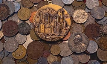 Wereld. Large lot of World Coins, 1800 to présent. (Zonder