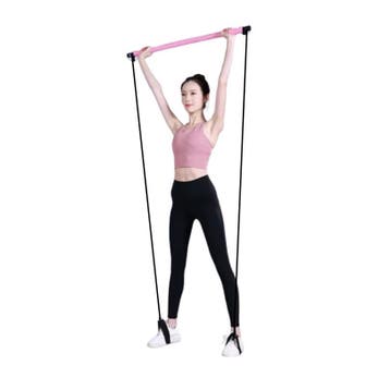 Pilates bar met weerstandsbanden full body workout set, Ophalen of Verzenden, Nieuw, Overige typen