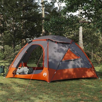 vidaXL Koepeltent met Verwijderbare Regenkap 8-persoons, Caravans en Kamperen, Verzenden, Nieuw, Tot en met 2