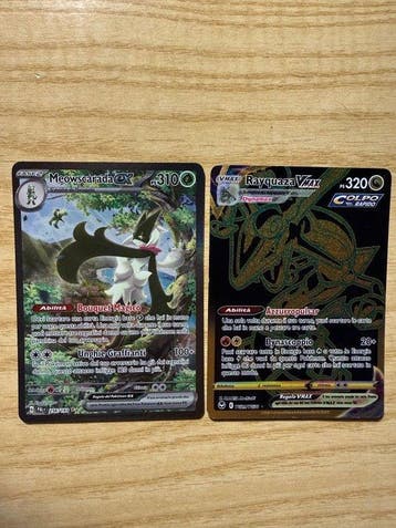 Pokémon Card - Rayquaza Secret rare - Various sets, Nieuw