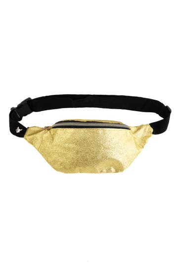 KIMU® Heuptasje Goud Glitters Heuptas Gouden Fanny Pack Tasj, Ophalen of Verzenden, Nieuw, Overige typen
