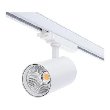 Luxar 3-Fase Railspot Food 10W-30W Dimbaar CCT-Switch Wit, Verzenden, Nieuw, Overige fittingen