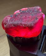Robijn Echt juweel! Prachtige 67,75 ct uit Mozambique,, Verzamelen, Mineralen en Fossielen