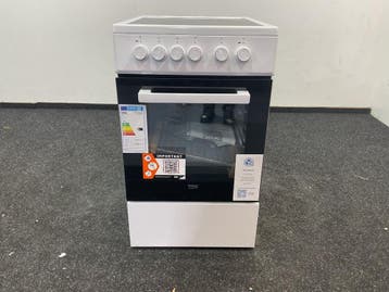 Beko FSS57000GW - Elektrisch fornuis - 4 kookzones -, Verzenden, Nieuw