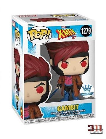 Funko - POP! - Marvel - X-Men 97 - Gambit #1279 (Funko.com, Verzenden, Nieuw