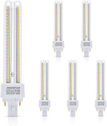 PLC LED Lampen 5-pack 15W G24 | Retourdeal 39% Korting, Ophalen of Verzenden, Zo goed als nieuw, 60 watt of meer, Led-lamp