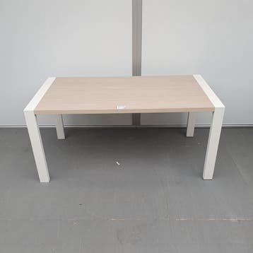 Ahrend Portal werktafel - 160x80 cm - licht eiken blad/wit f, Ophalen of Verzenden, Nieuw