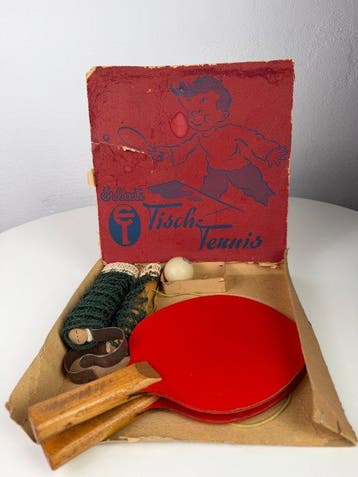 Erlau Tisch-Tennis - pingpong - 1955 - Racket, Nieuw