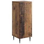 vidaXL Dressoir Oud hout 33 x 34,5 x 89,5 cm Bewerkt hout, Verzenden, Nieuw, Overige houtsoorten, Minder dan 50 cm