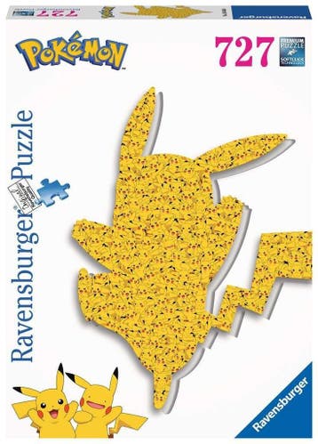 Pokémon Pikachu Shaped Puzzel (727 stukken), Ophalen of Verzenden, Nieuw