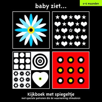kijkboek met spiegeltje / 0-6 maanden / Baby ziet..., Boeken, Verzenden, Gelezen