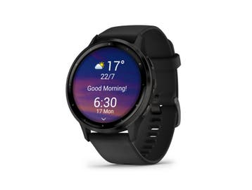 Garmin Venu 3 45 mm grijs van roestvrij staal met zwart, Verzenden, Zo goed als nieuw, Garmin