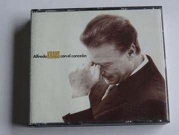 Alfredo Kraus - con el corazon (2 CD), Ophalen of Verzenden, Zo goed als nieuw