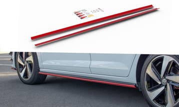 Side Skirts Diffusers Volkswagen Polo GTI / R-line Mk6, Verzenden, Nieuw