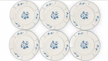 Villeroy & Boch - 6 Assiettes entremet dessert -