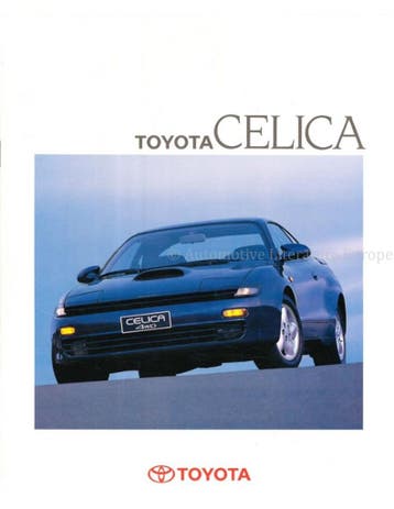 1990 TOYOTA CELICA BROCHURE NEDERLANDS, Nieuw, Toyota, Author