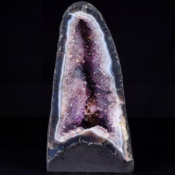 amethist - Geode - 40x19x16 cm- 12.6 kg, Verzamelen