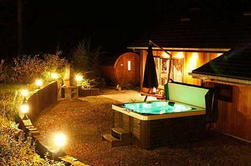 Luxe villa Ardennen vakantiehuis Jacuzzi Sauna internet, 4 of meer slaapkamers, In bos, Landelijk, Huisdier toegestaan