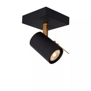 Lucide GRONY - Plafondspot (Plafondlamp) - LED Dim to warm, Huis en Inrichting, Lampen | Spots, Verzenden, Zo goed als nieuw, Metaal