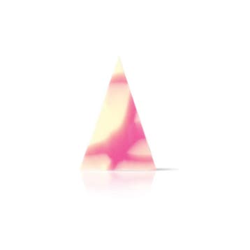 Dobla Chocoladedecoratie Diablo Triangel Roze (290 stuks), Verzenden, Nieuw