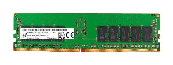 Micron MTA18ASF2G72PZ-2G4D1SK – 16GB DDR4-2400 ECC, Computers en Software, Servers, Nieuw, Ophalen of Verzenden