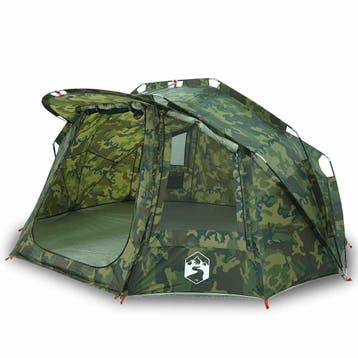 Vistent 5-persoons Camouflage - Retourdeal 35% Korting, Caravans en Kamperen, Ophalen of Verzenden, Zo goed als nieuw, Tot en met 5