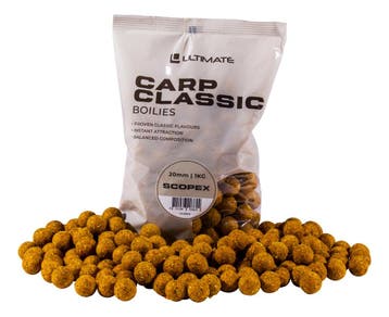 Ultimate Carp Classic Boilies 20mm 1kg - Scopex, Verzenden, Nieuw, Overige typen