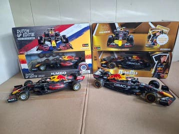 Bburago 1:24 - Modelauto (2) - Red Bull Racing - RB16b &, Hobby en Vrije tijd, Modelauto's | 1:5 tot 1:12, Nieuw