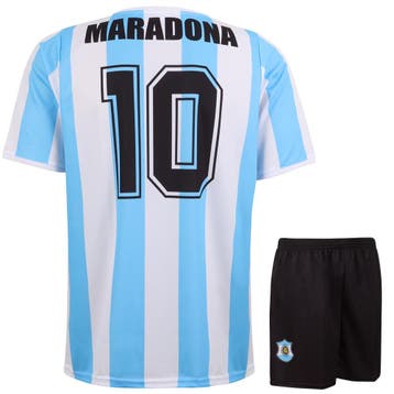 Argentinie Voetbaltenue Maradona - Kind en Volwassenen, Verzenden, Nieuw