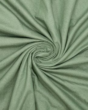 Denim Katoen Washed Olijf Groen, Nieuw, Groen