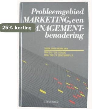 PROBLEEMGEBIED MARKETING BAND 1B - LEEFLANG 9789020715958, Boeken, Verzenden, Gelezen, LEEFLANG