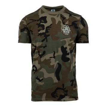 T-shirt Allied Star - Willys Camouflage - Maat XL, Caravans en Kamperen, Verzenden, Nieuw