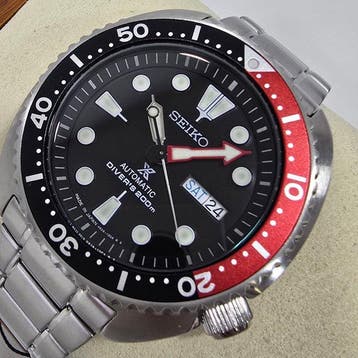 Seiko - Prospex Turtle Special Edition Coke Automatic, Sieraden, Tassen en Uiterlijk, Horloges | Heren, Nieuw