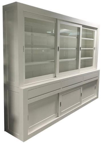 Buffetkast design wit Enschede 300cm, Ophalen of Verzenden, Nieuw