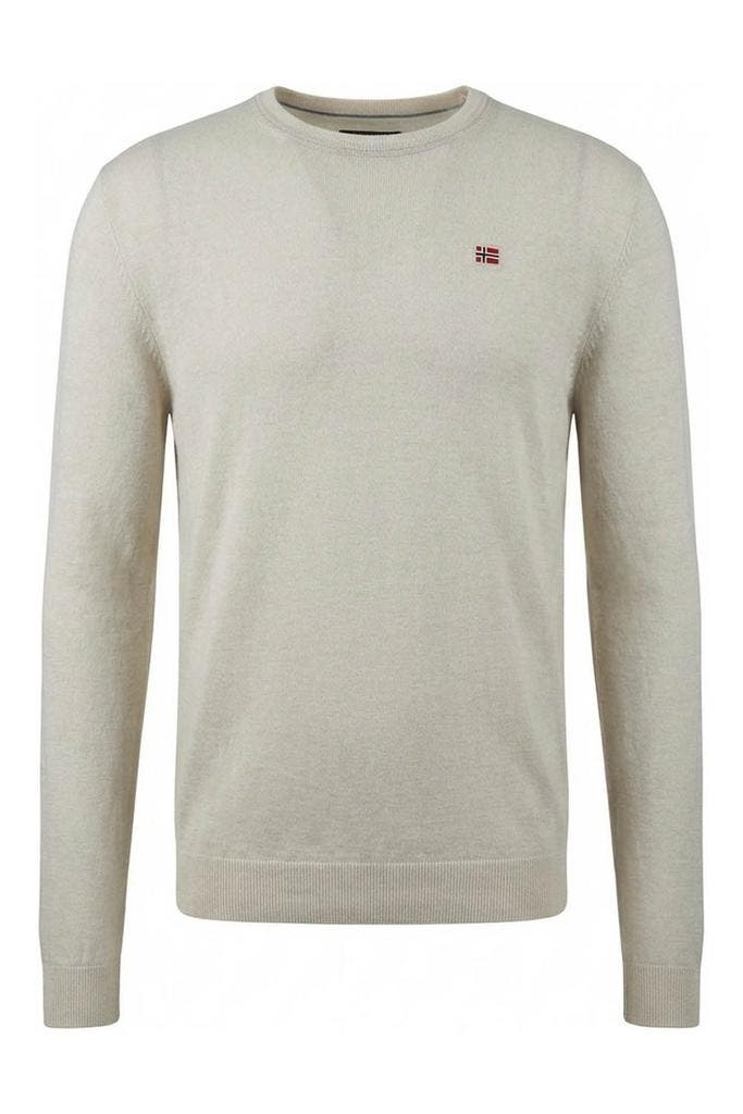 Napapijri Trui in maat XL Wit, Kleding | Heren, Truien en Vesten, Wit, Zo goed als nieuw, Verzenden