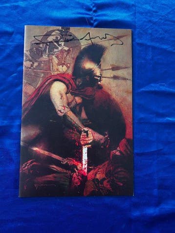 300 #1 - Bill Sienkiewicz Virgin Variant - Signed by Frank, Nieuw