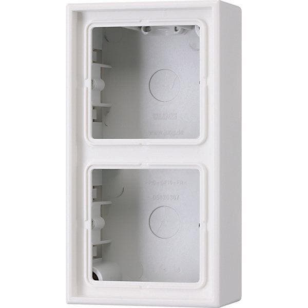 Jung LS990 opbouwdoos Inbouwschakelaar - LS582AWW, Doe-het-zelf en Verbouw, Elektra en Kabels, Overige typen, Nieuw, Verzenden