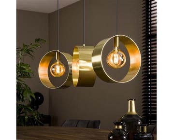 Hanglamp Vegas | 3 Lichtbronnen, Ophalen of Verzenden, Nieuw