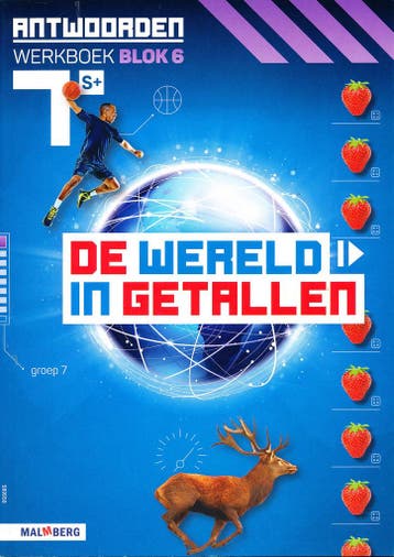 De wereld in Getallen versie 5 Antwoorden blok 7 groep 7 S+, Boeken, Verzenden, Nieuw