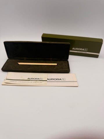 Aurora - boligrafo aurora thesi solid gold 18k or massive, Nieuw