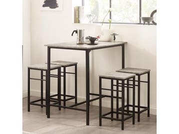 SoBuy OGT11-HG - Bartafelset - 1 bartafel + 4 krukken -, Verzenden, Nieuw