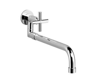 DORNBRACHT TARA TAP/WANDKRAAN MET DRAAIBARE UITLOOP EN, Ophalen of Verzenden, Nieuw